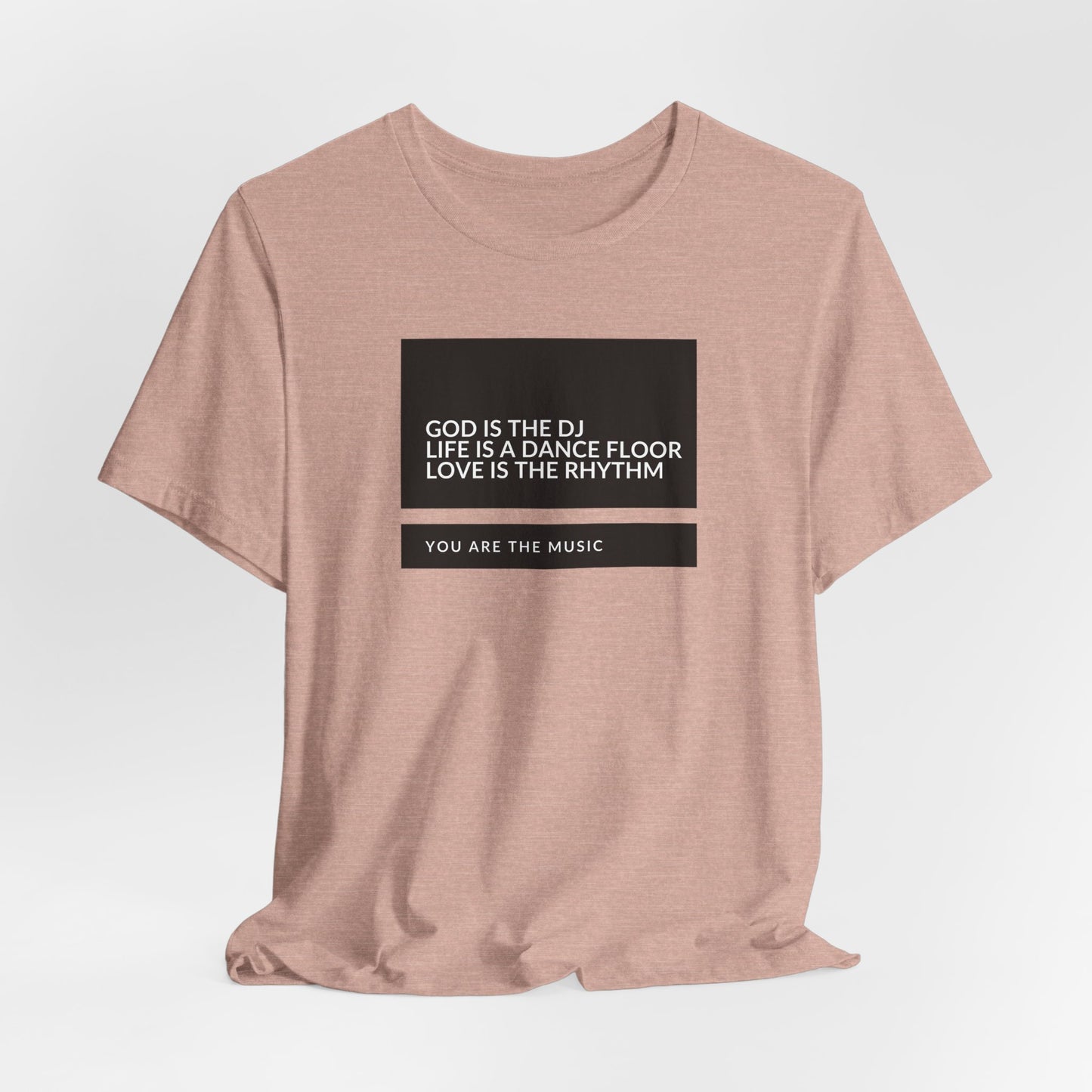 God is the DJ | Jersey Tee
