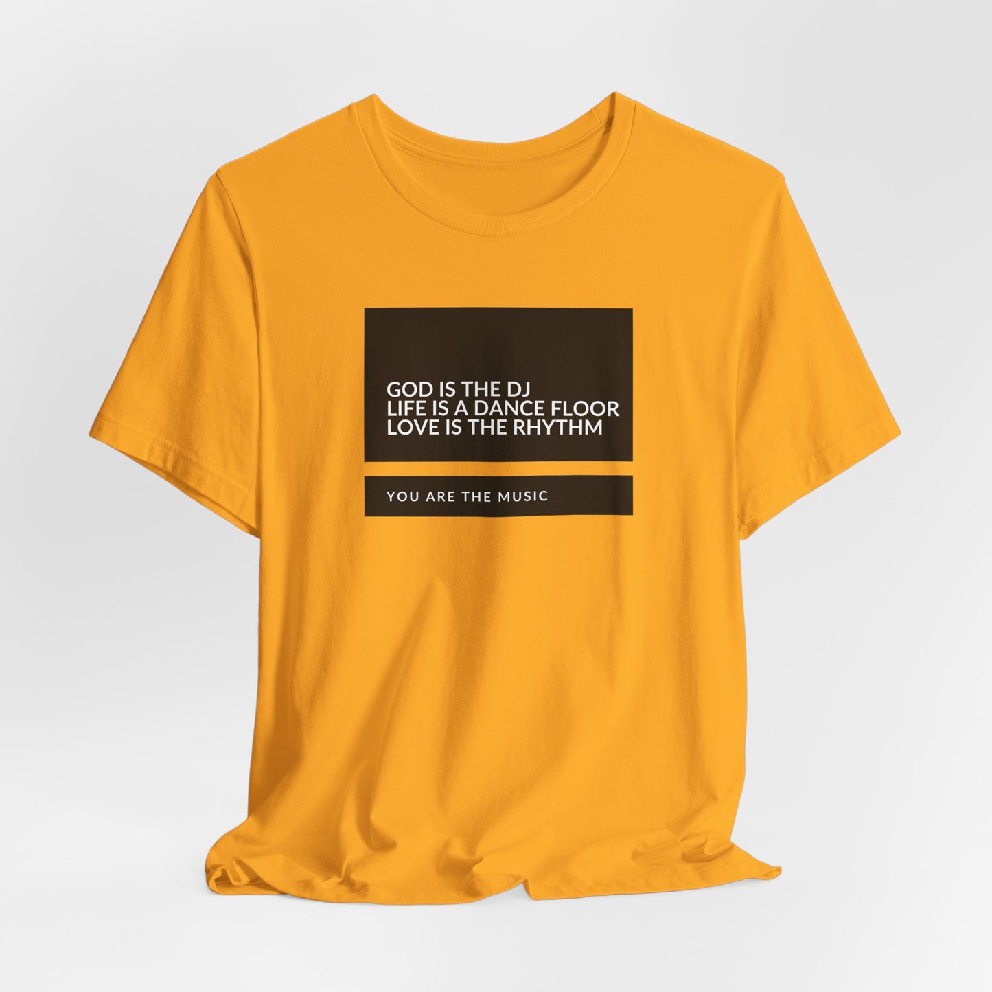 God is the DJ | Jersey Tee