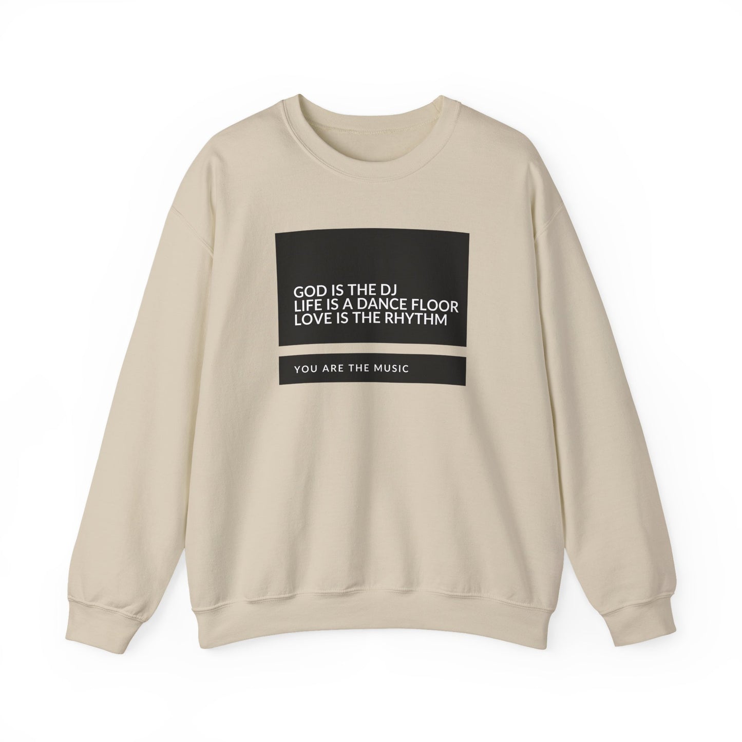 God is the DJ | Crewneck