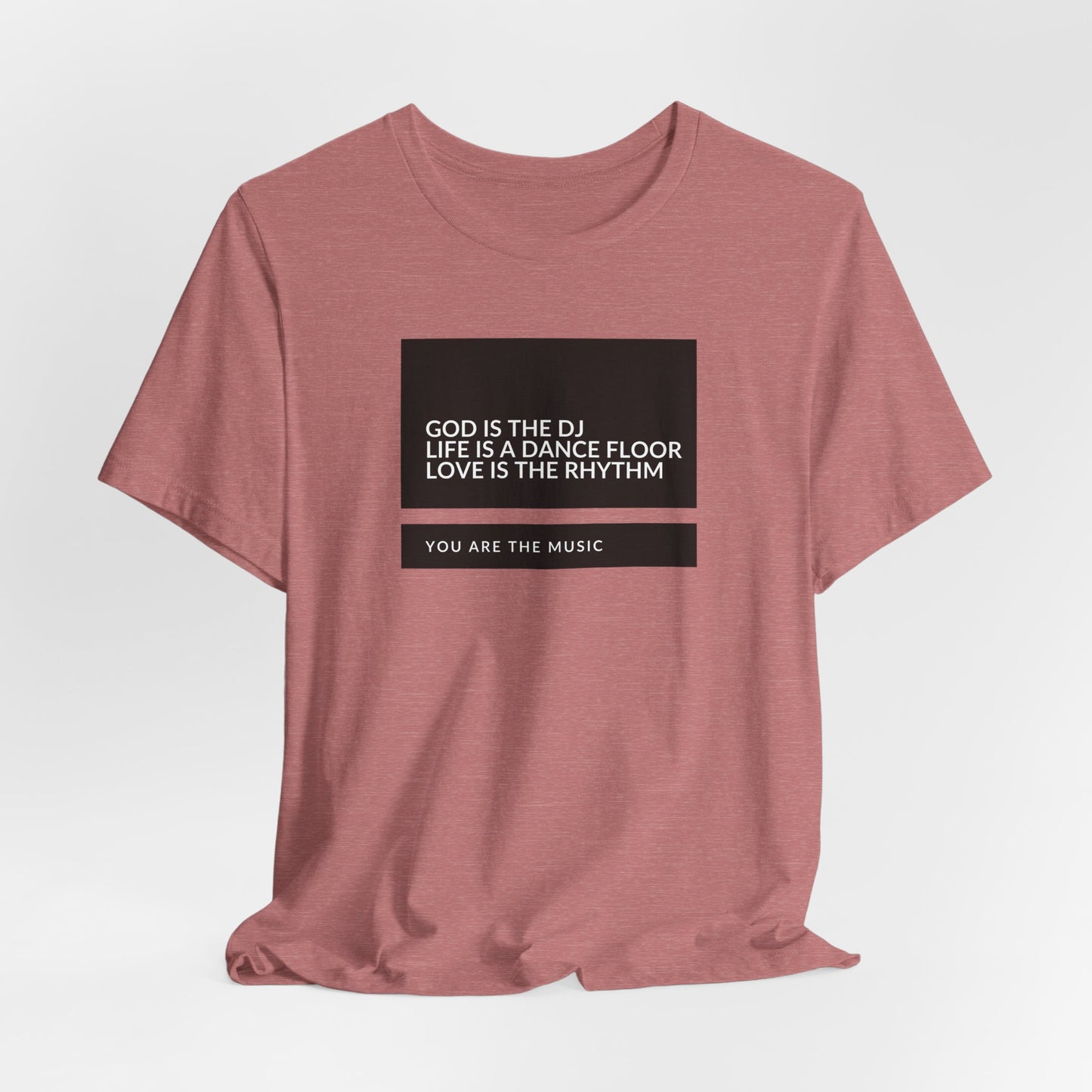 God is the DJ | Jersey Tee