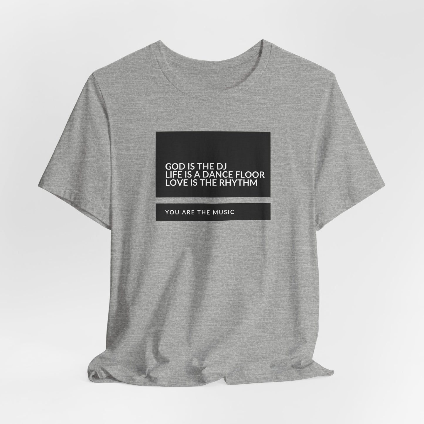 God is the DJ | Jersey Tee