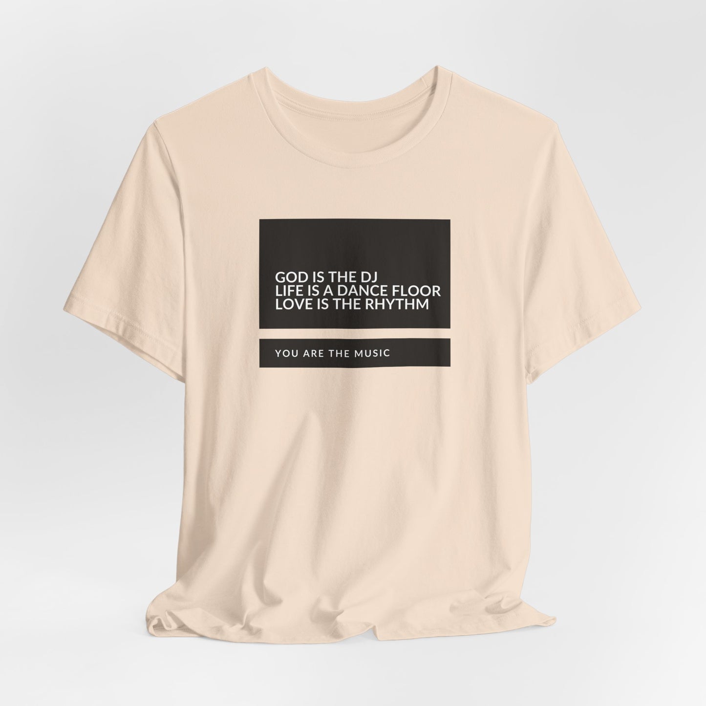 God is the DJ | Jersey Tee