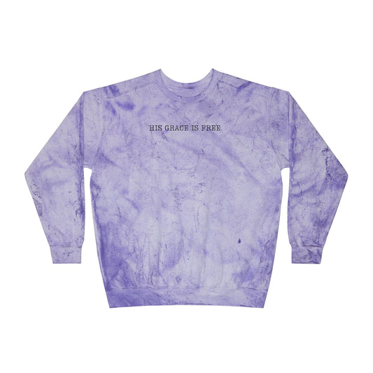 His Grace Is Free | Cozy Crewneck