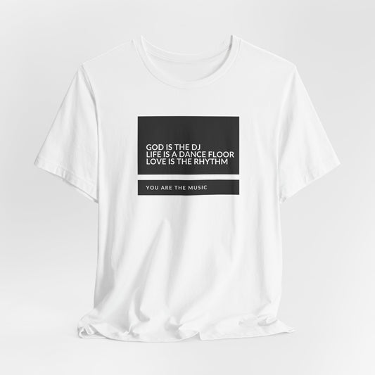 God is the DJ | Jersey Tee